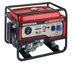 Бензиновый генератор Honda EM 5500CSX